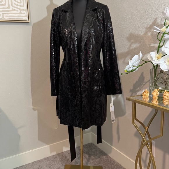 Etcetera – Galaxy Black Sequin Jacket